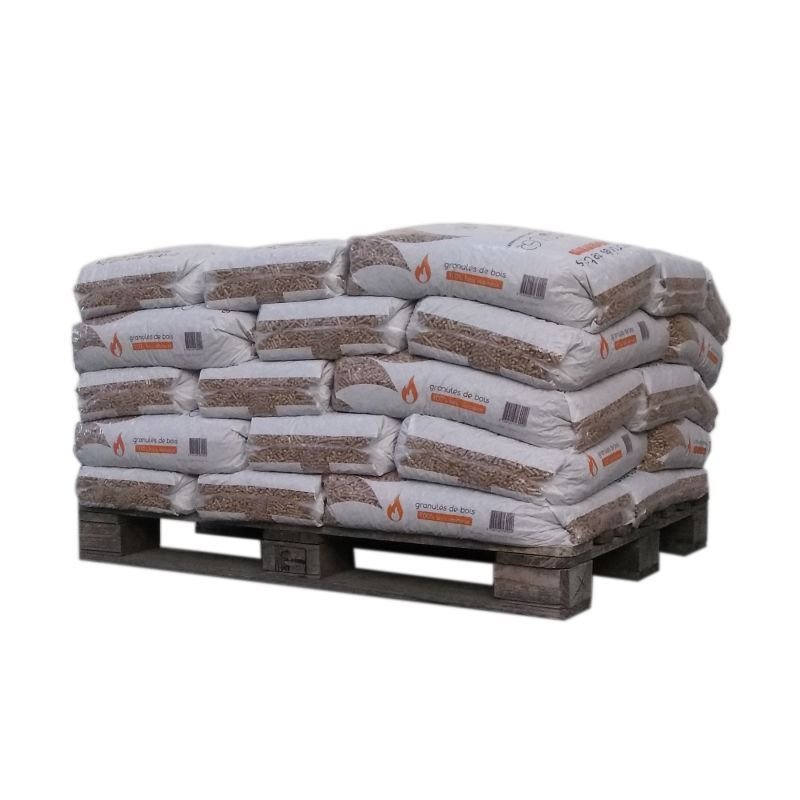 PELLETS NATURKRAFT – HALBPALETTE MIT 33 SÄCKEN À 15 KG