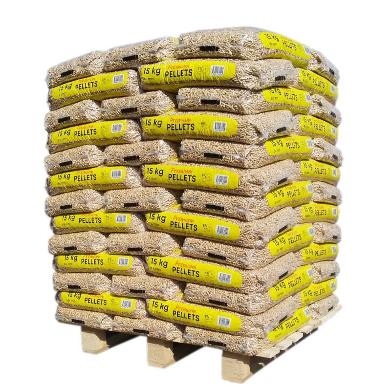 BEAR Pellets – Palette mit 65 Säcken à 15 kg