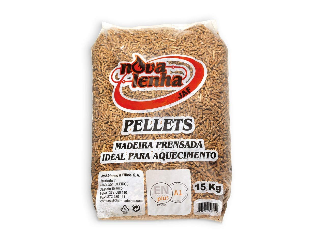 PELLET NOVA LENHA – 77 Säcke à 15 kg
