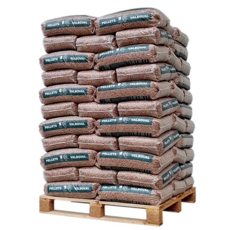 Palette DIN Plus Pellets (65 Säcke) für LKW-Ladung