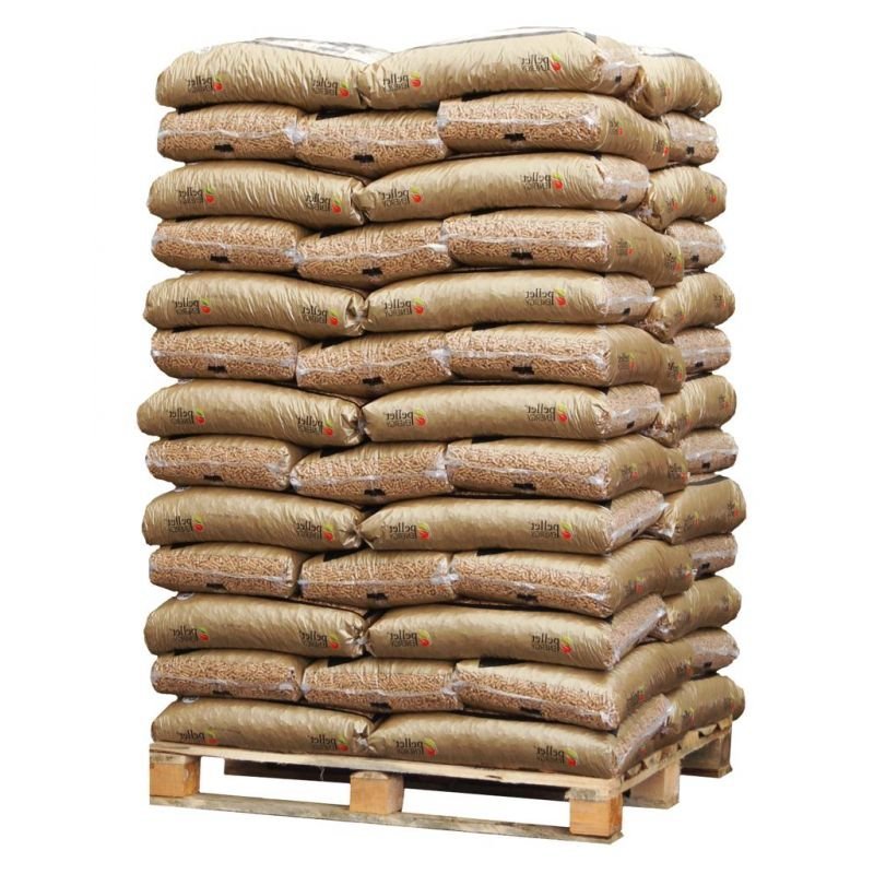 PELLET GOLD – Palette mit 65 Säcken à 15 kg
